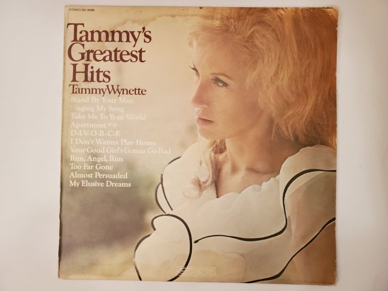 Tammy Wynette Tammy's Greatest Hits vinyl record